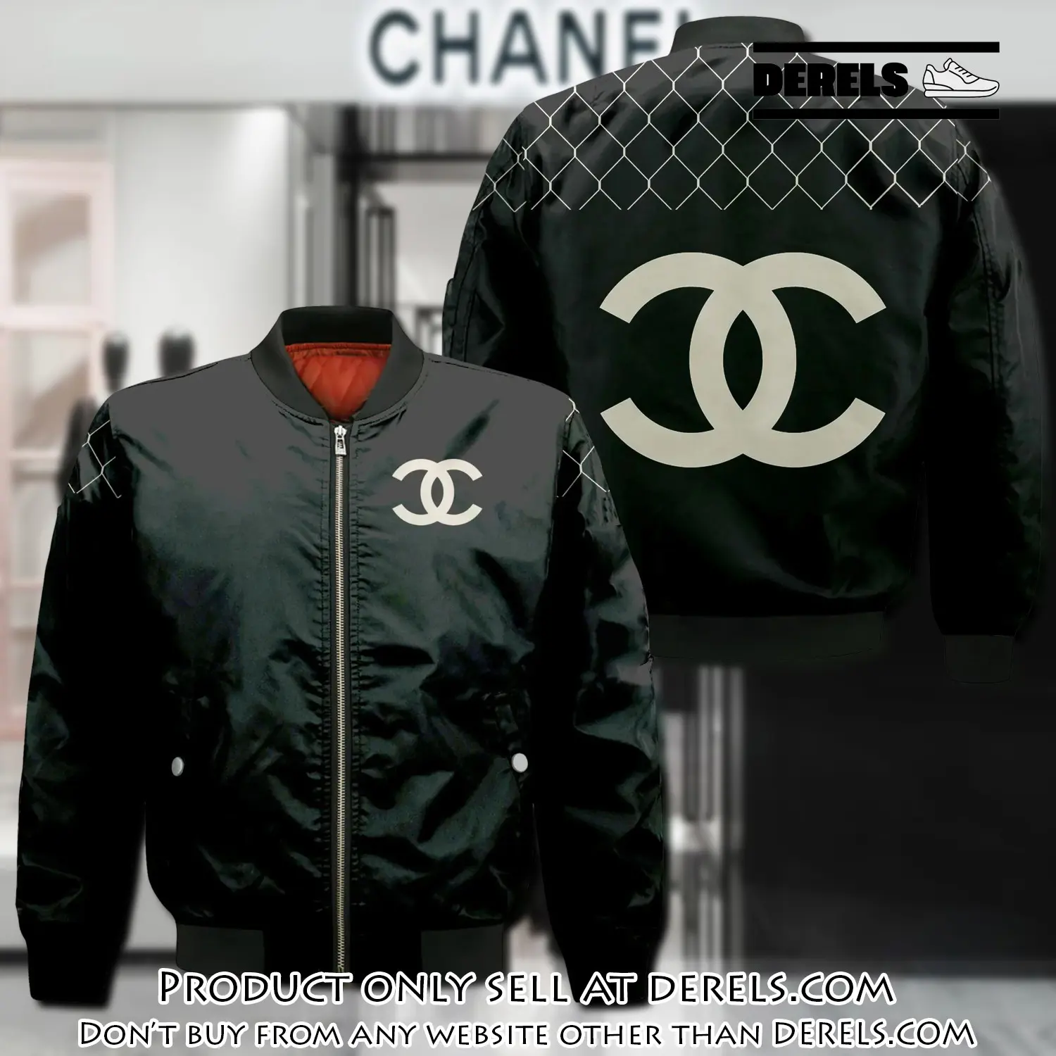 Chanel bomber jacket fashion luxury brand clothing clothes outfit for men women dr1405119